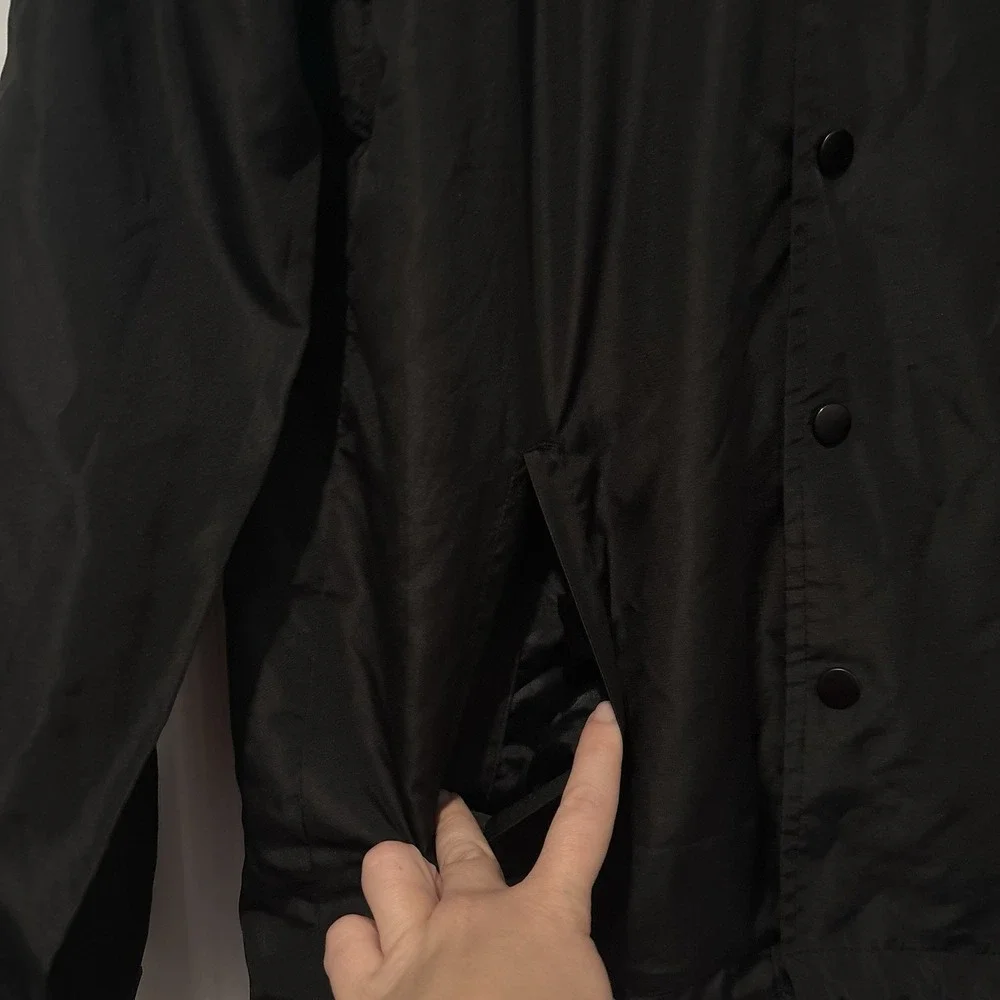 Harry Potter Windbreaker Jacket Size‎ Small Hogwarts Ravenclaw Black